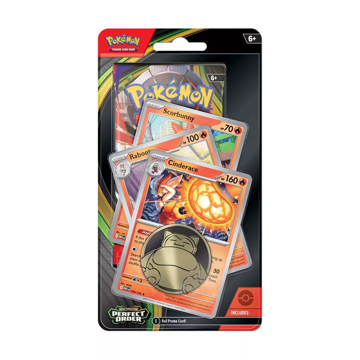 Pokémon TCG Mega Evolution Perfect Order - Premium Blister | Cinderace
