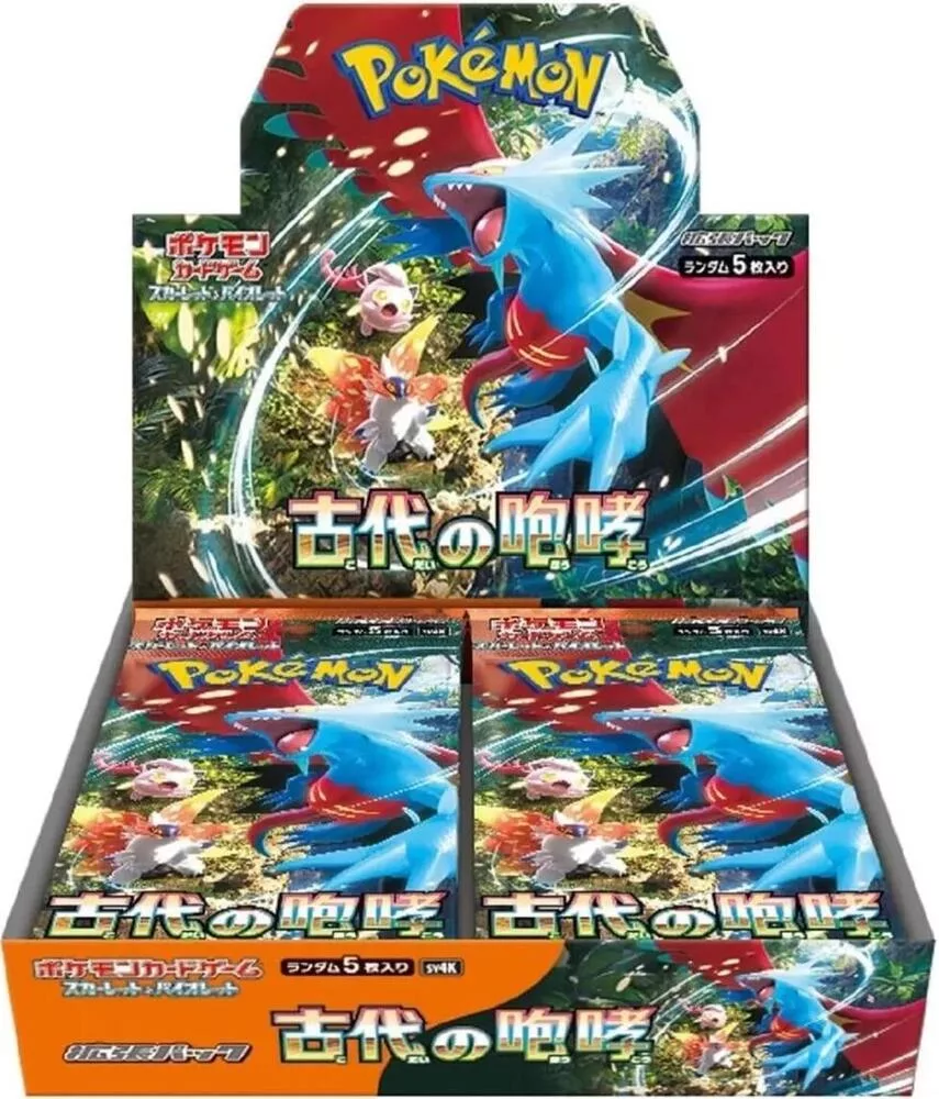 Pokemon Japanese | Ancient Roar (SV4K) | Booster Box