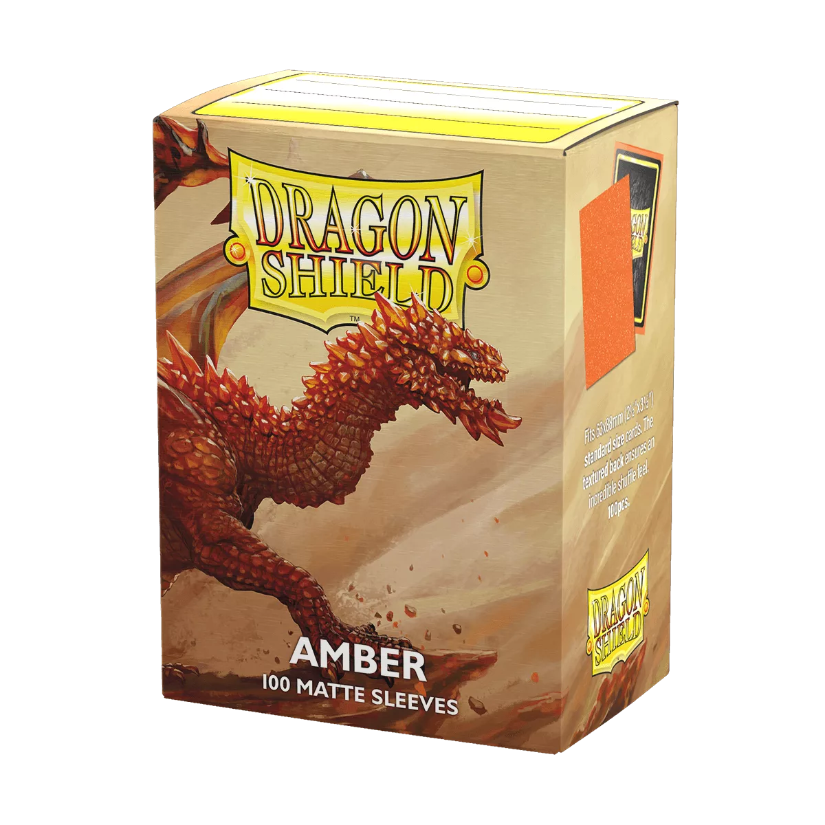 Dragon Shield: Matte Sparkle - Amber - Image 4