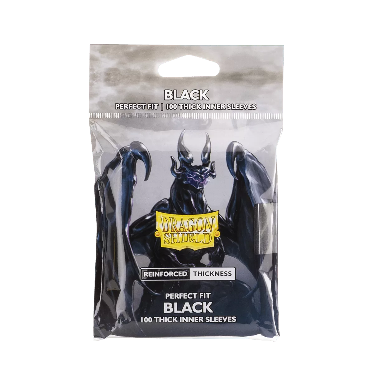Dragon Shield: Perfect Fit Thick Inner Sleeves - Black