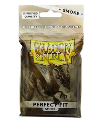 Dragon Shield: Perfect Fit Smoke Toploading Card Sleeves
