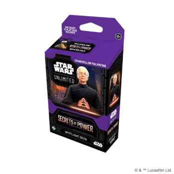 Star Wars: Unlimited - Secrets of Power Spotlight Deck | Chancellor Palpatine