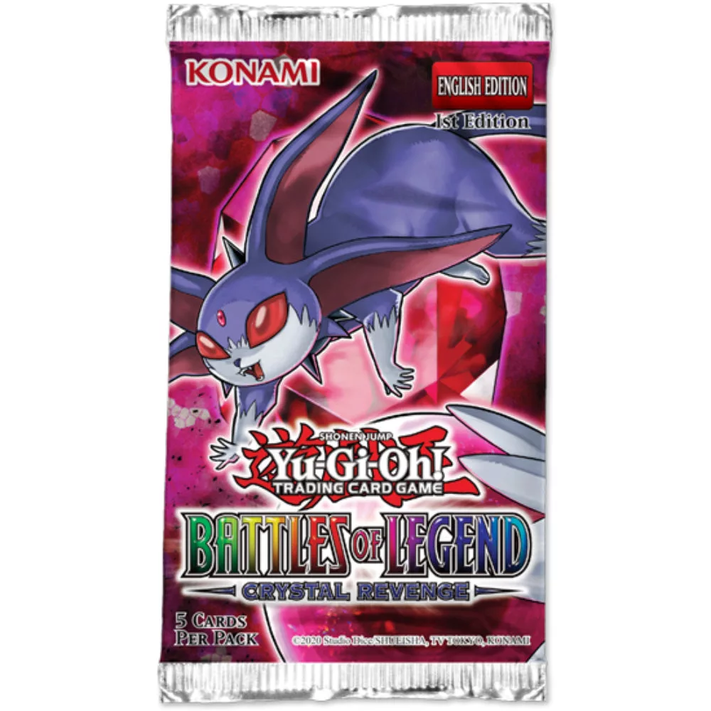 Yu-Gi-Oh! Battles of Legend Crystal Revenge Booster Pack