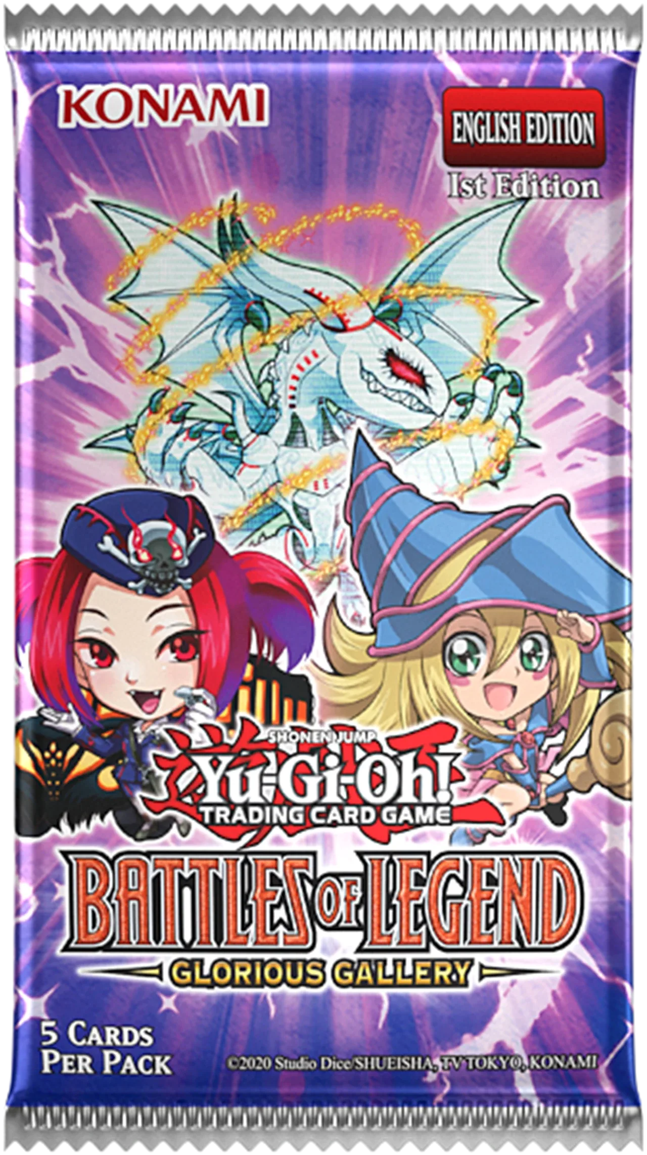 Yu-Gi-Oh! Battles of Legend: Glorious Gallery - Booster Pack